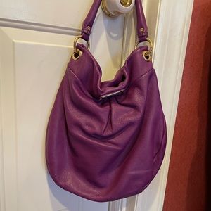 Marc Jacobs Purple Hiller Tote